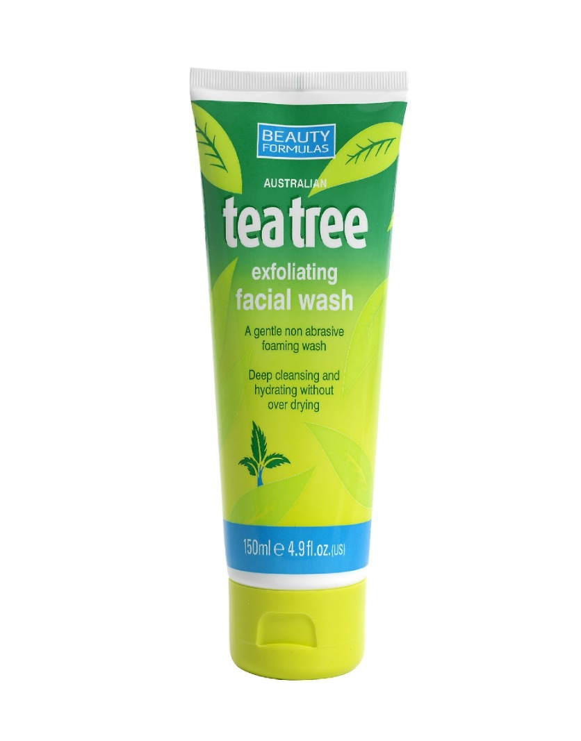 Beauty Formulas Tea Tree Pěnivý čisticí gel na pleť 150 ml Beauty Formulas