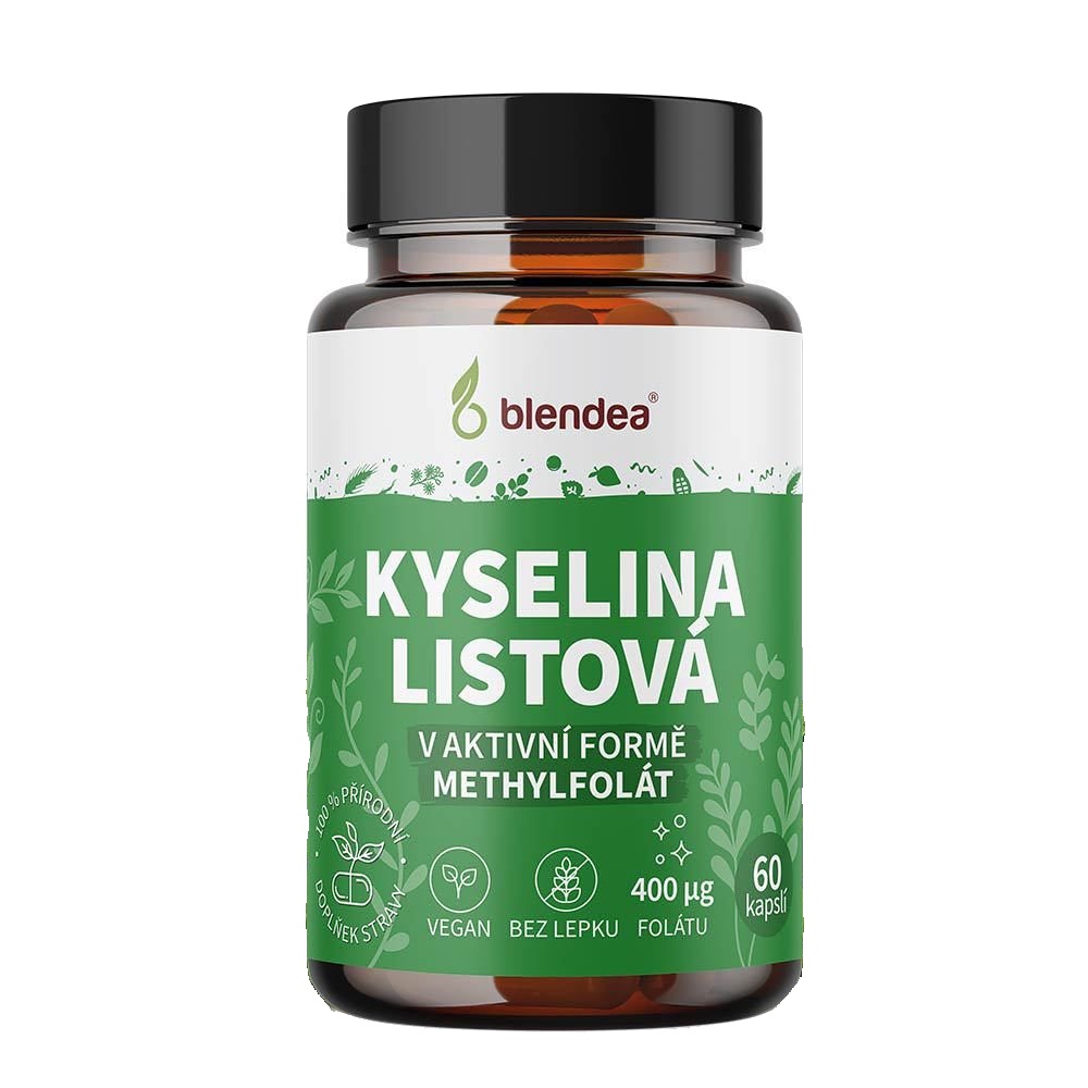 Blendea Kyselina listová 60 kapslí Blendea