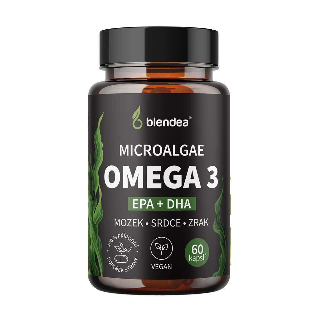 Blendea Microalgae Omega 3 EPA+DHA 60 kapslí Blendea