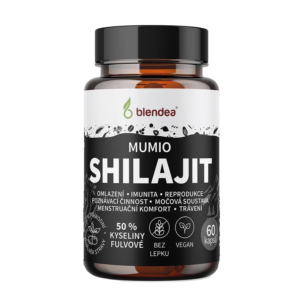 Blendea Mumio Shilajit 60 kapslí Blendea