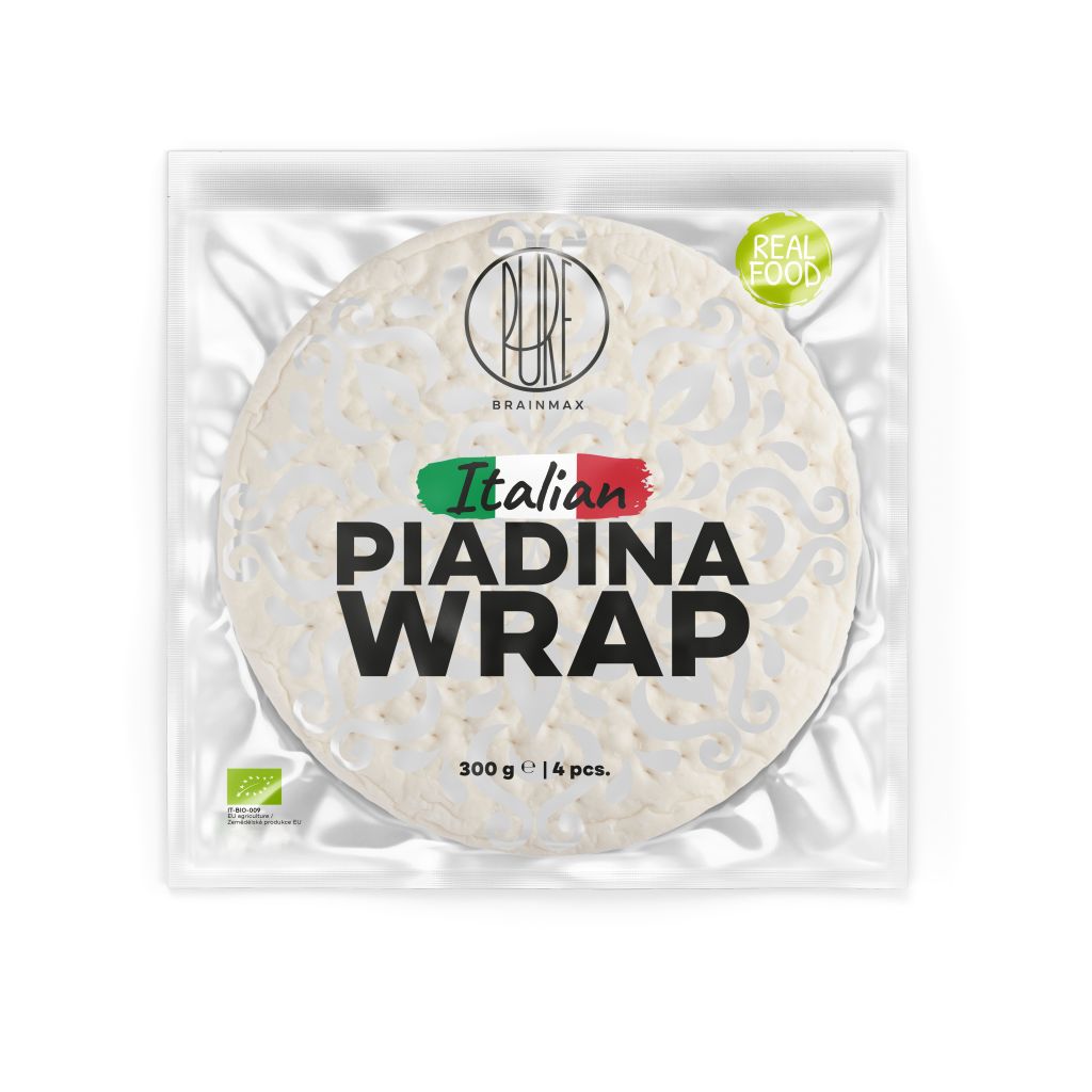 BrainMax Pure Piadina Wrap BIO 4 ks BrainMax Pure