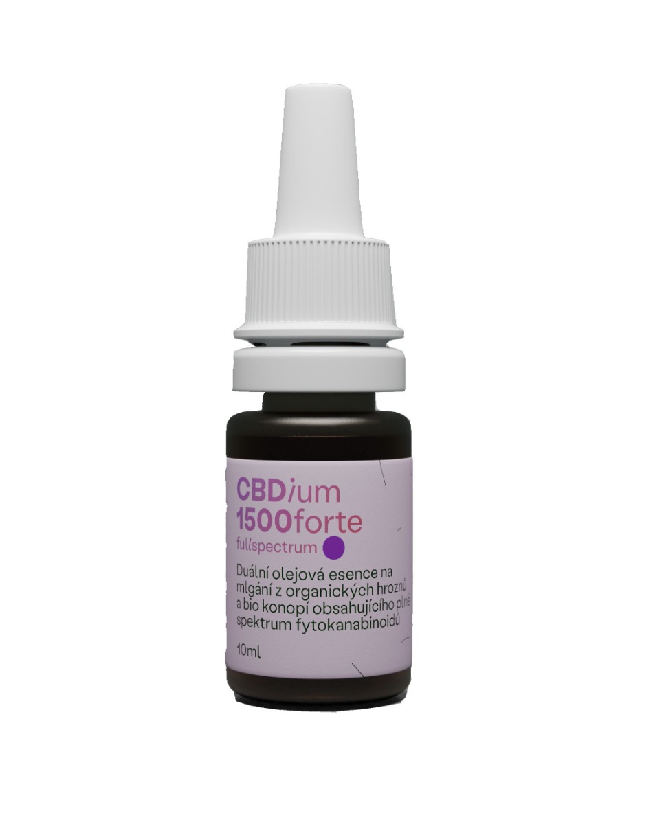 CBDium 1500 grape forte fullspectrum 10 ml CBDium