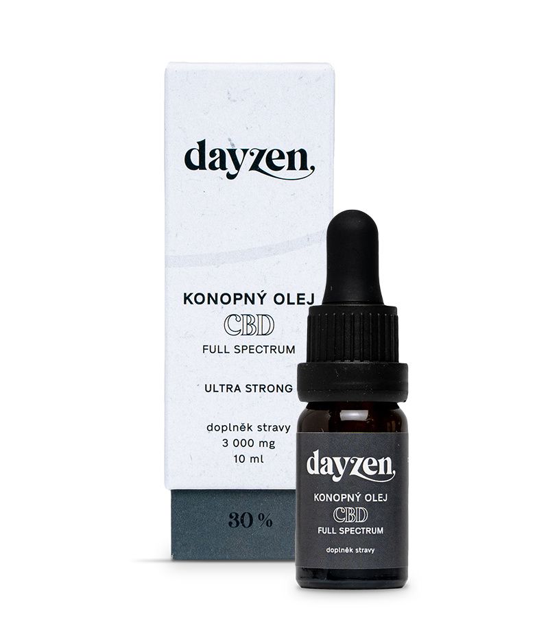 Dayzen Full Spectrum CBD konopný olej 30% 10 ml Dayzen