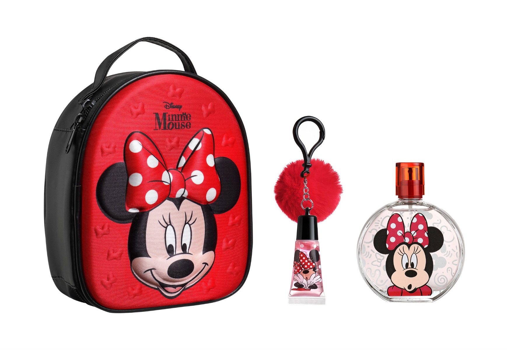 Disney Minnie Toaletní voda 100 ml a Lesk na rty kosmetický batůžek Disney