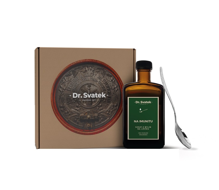 Dr. Svatek Sirup z bylin NA IMUNITU 250 ml + dárek Dr. Svatek