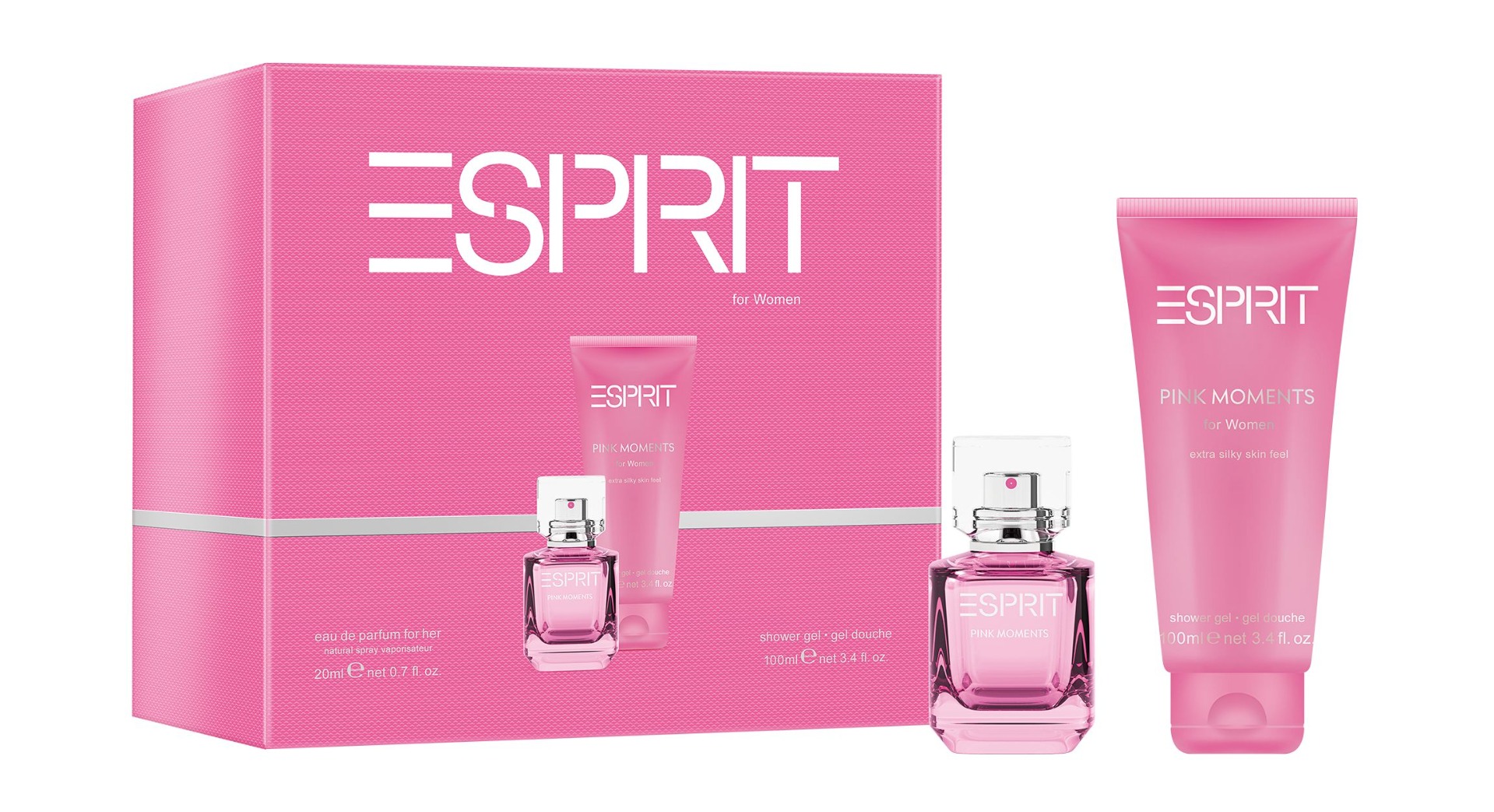 ESPRIT Pink Moments dárková sada 2 ks ESPRIT