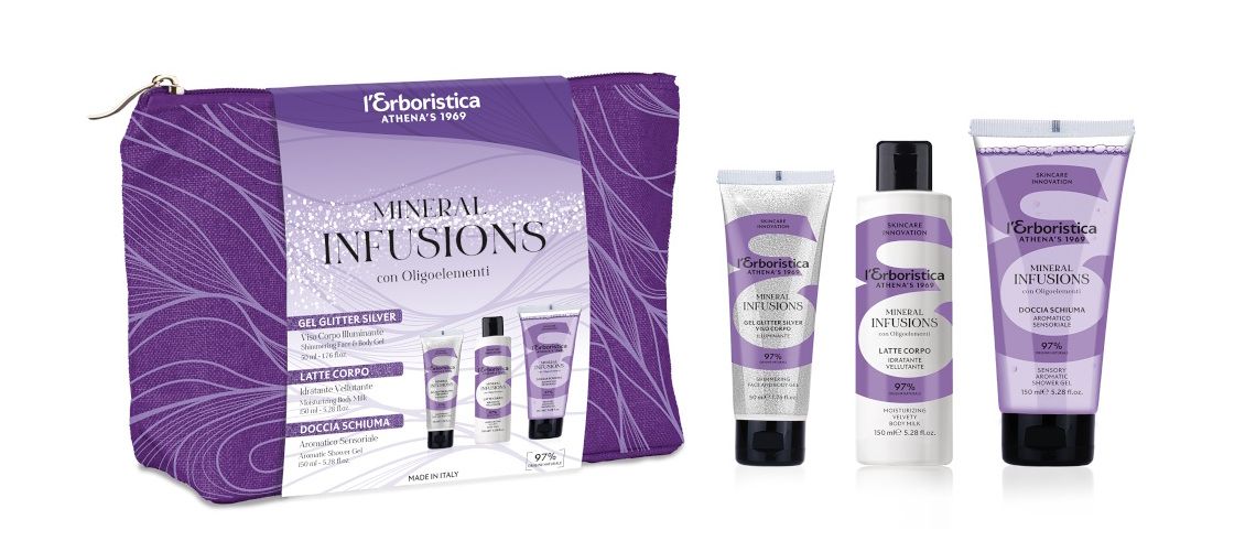 Erboristica Mineral Infusions kosmetická sada 3 ks Erboristica