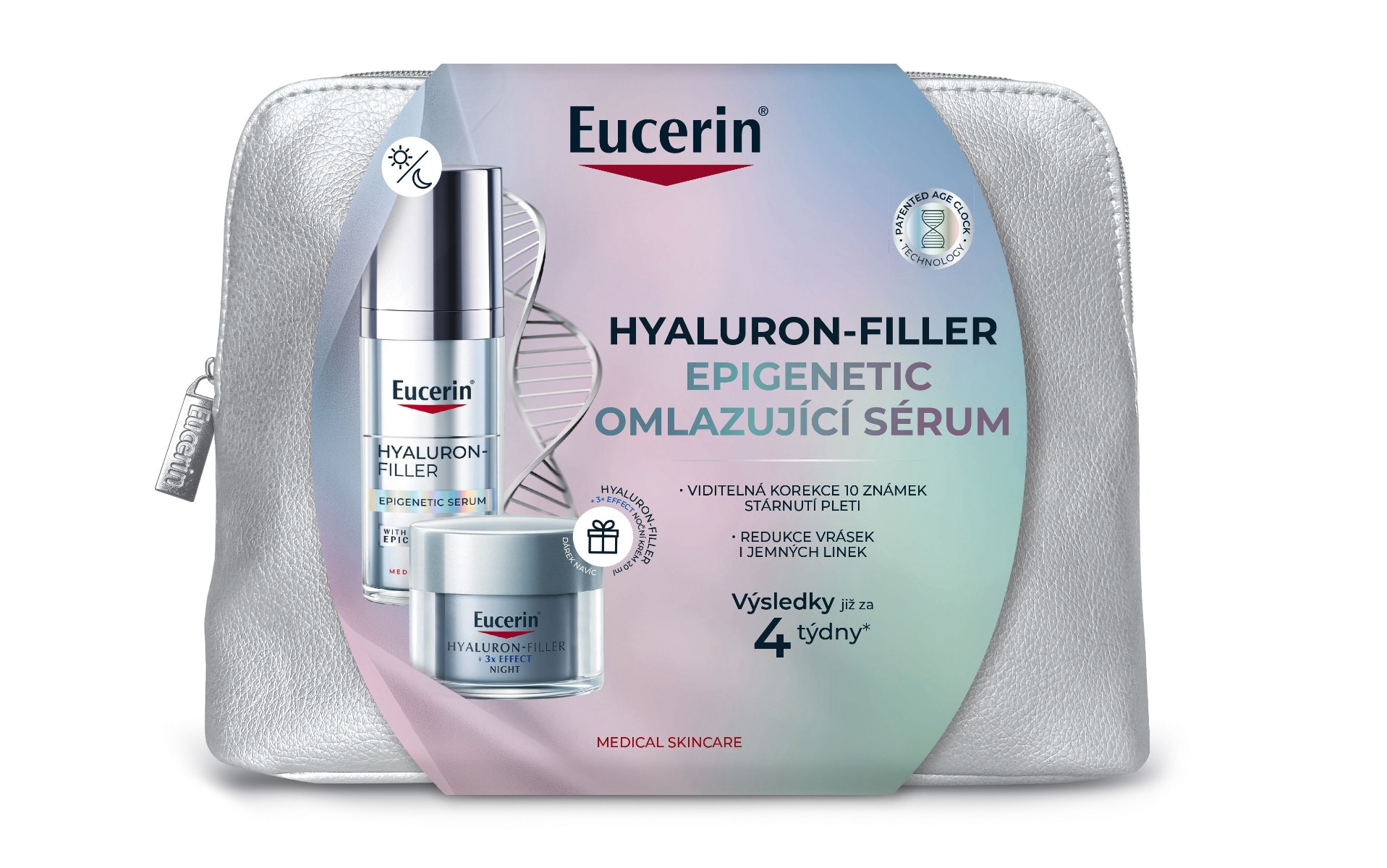 Eucerin Hyaluron-Filler Epigenetic vánoční kazeta 2 ks Eucerin