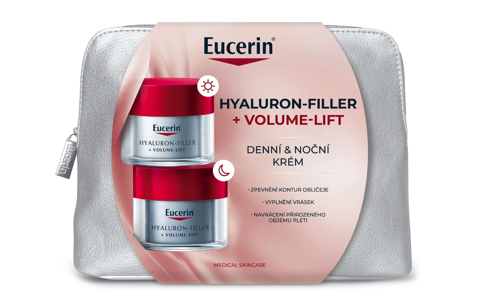 Eucerin Hyaluron-Filler + Volume-Lift vánoční kazeta 2 ks Eucerin