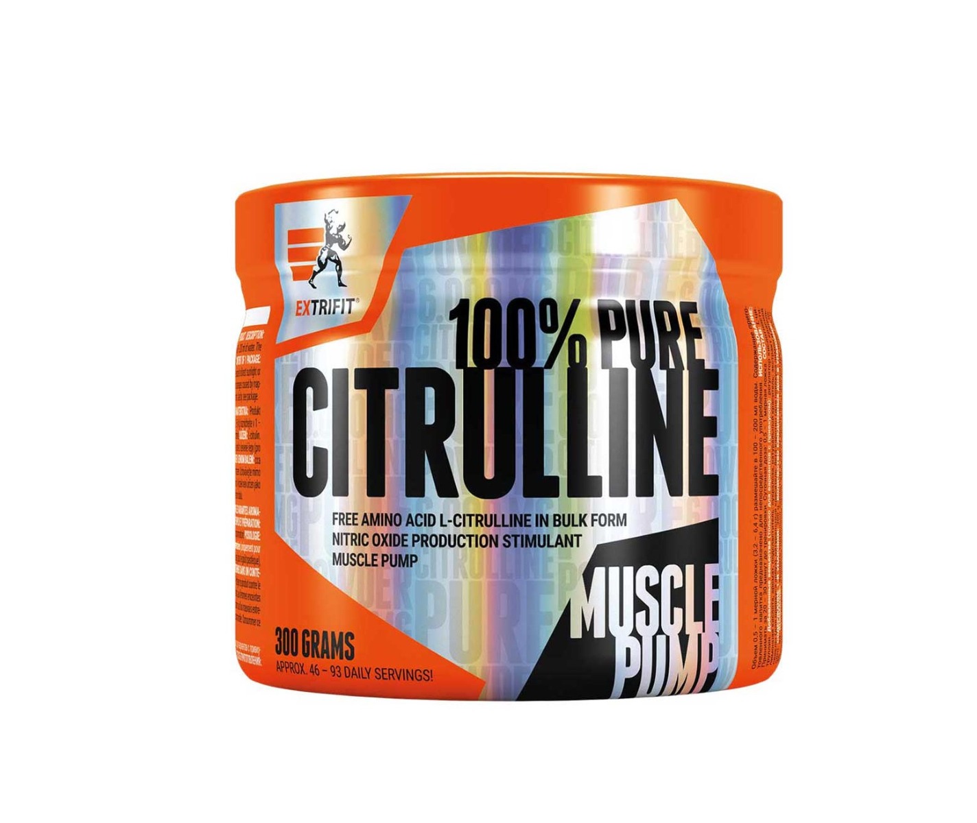 Extrifit 100% Pure Citrulline Orange 300 g Extrifit