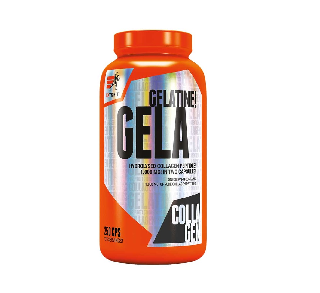 Extrifit Gelatine! Gela Collagen 1000 mg 250 kapslí Extrifit