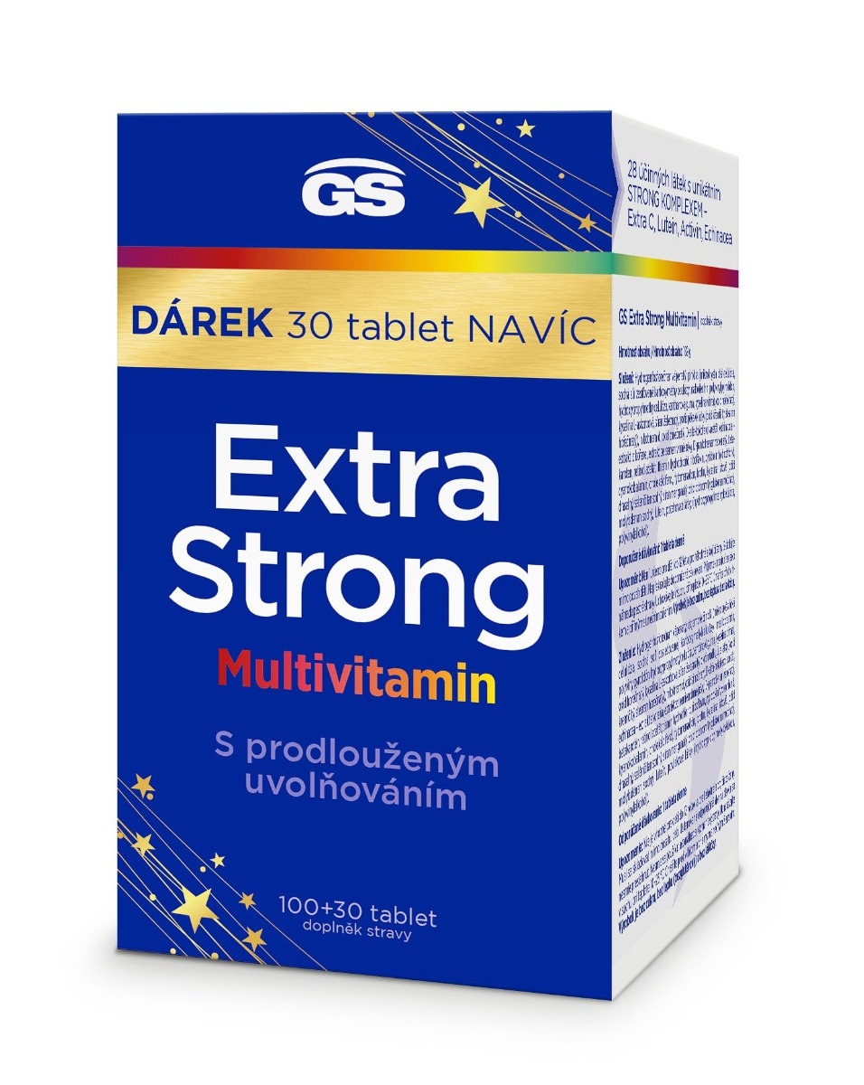 GS Extra Strong Multivitamin 100+30 tablet GS