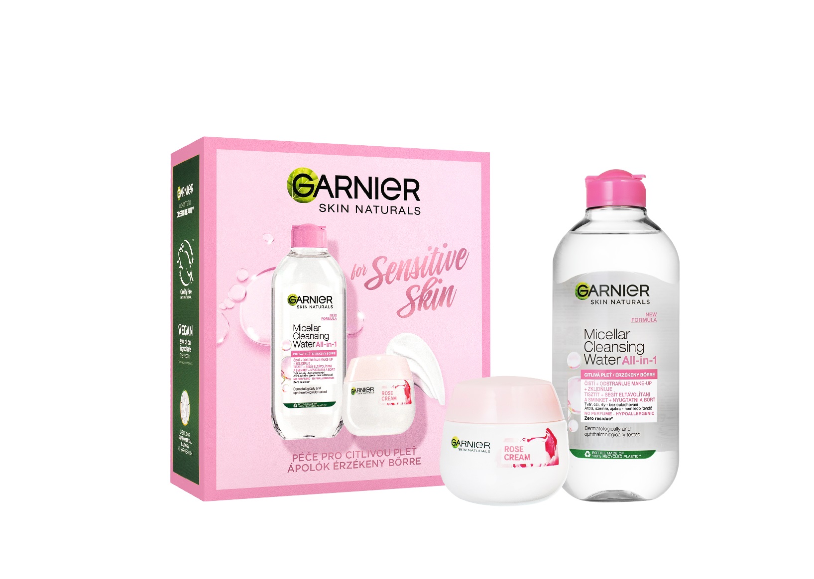 Garnier Skin Naturals Rose dárkové balení Garnier