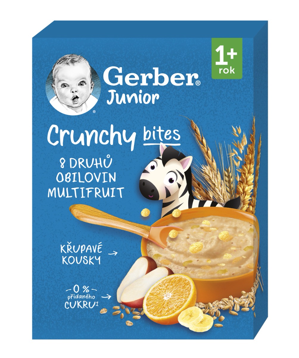 Gerber Junior Nemléčná kaše ovocná 1r+ 200 g Gerber