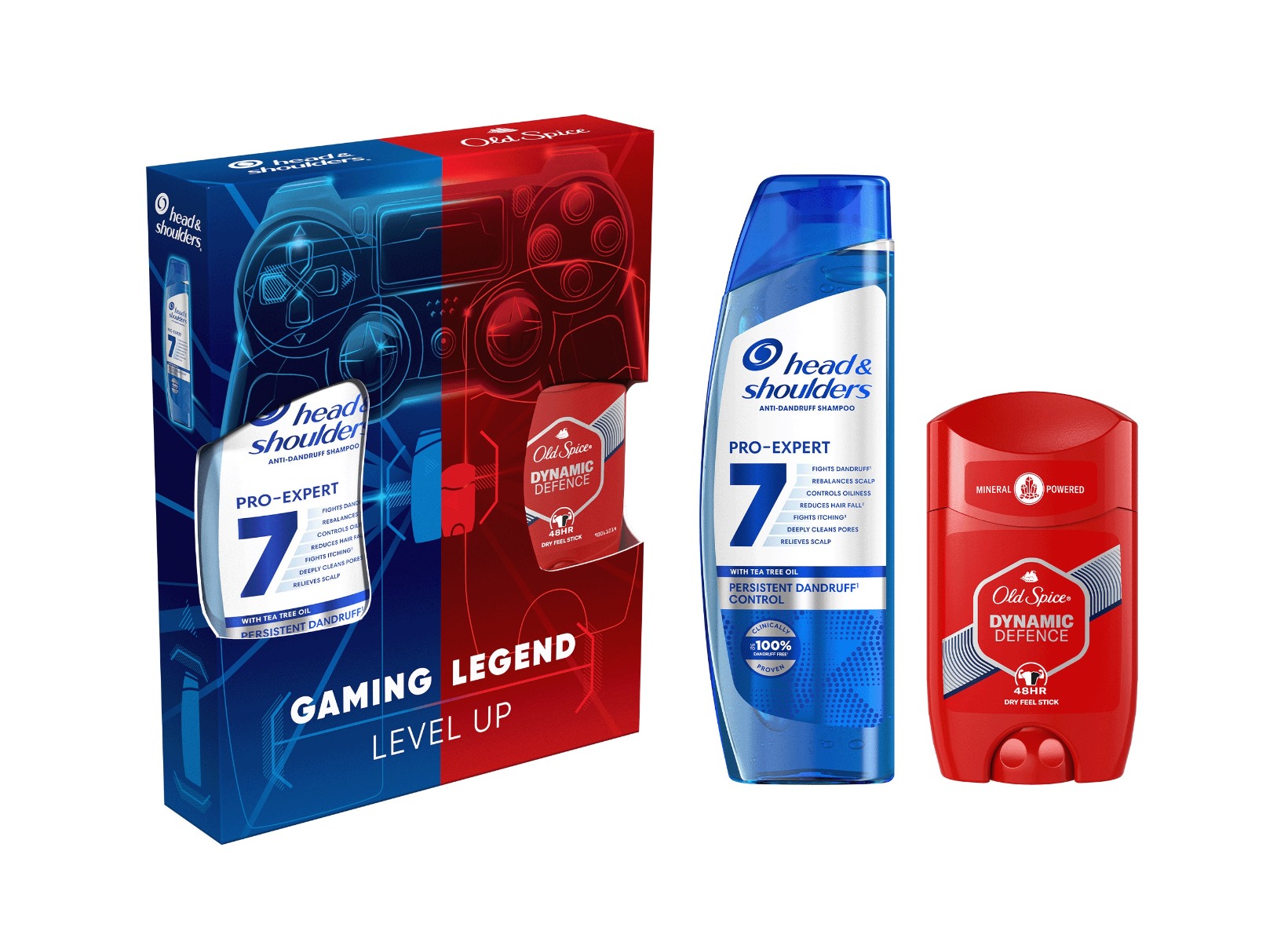 Head&Shoulders + Old Spice Gaming Legend dárková sada Head&Shoulders