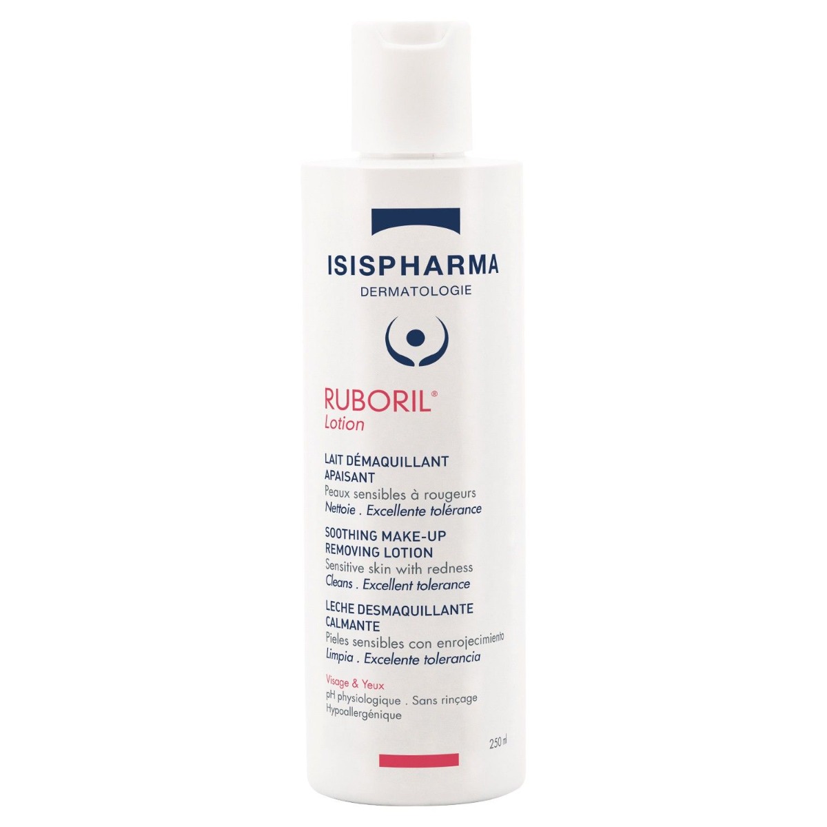 ISISPHARMA RUBORIL Lotion odličovací mléko 250 ml ISISPHARMA