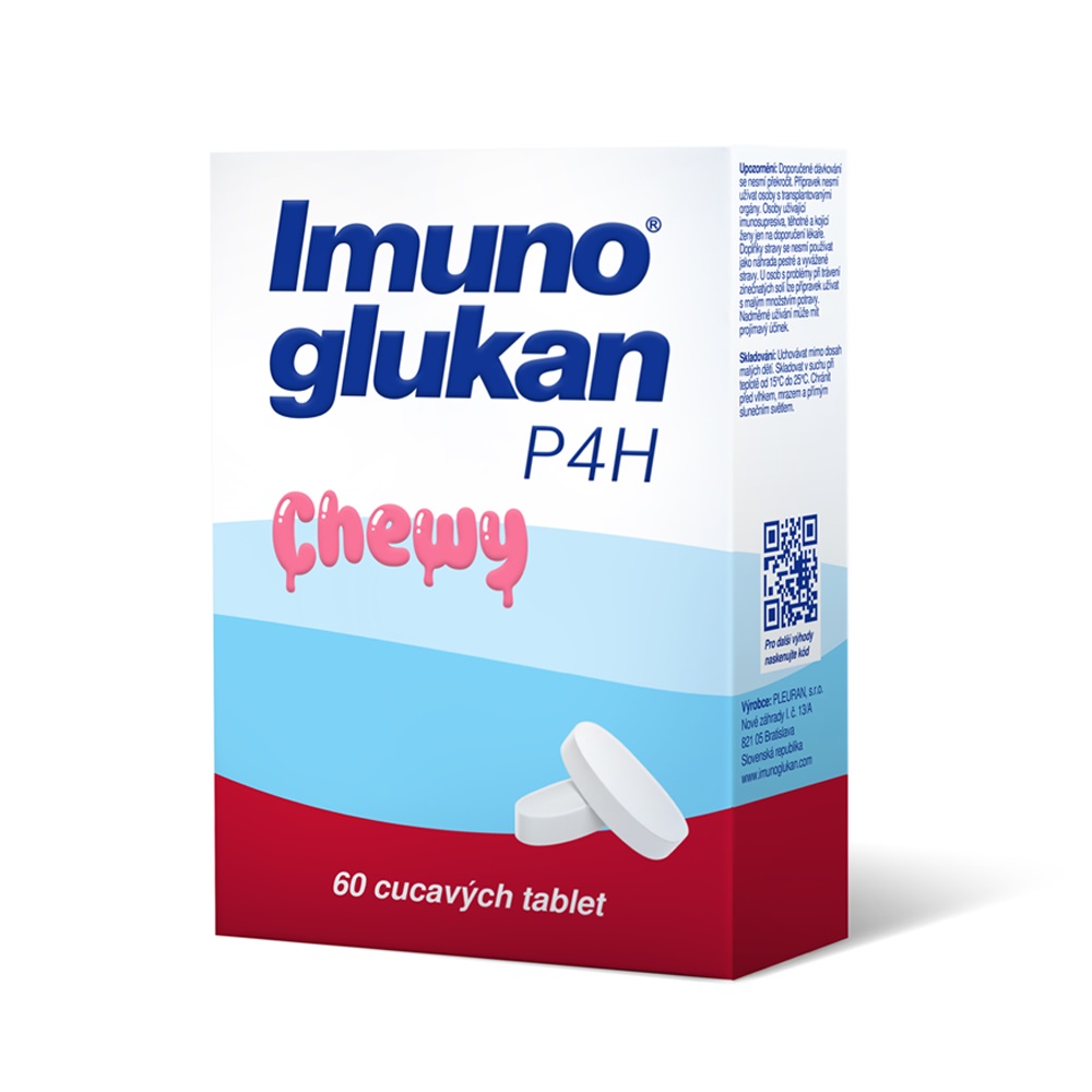 Imunoglukan P4H 60 cucavých tablet Imunoglukan