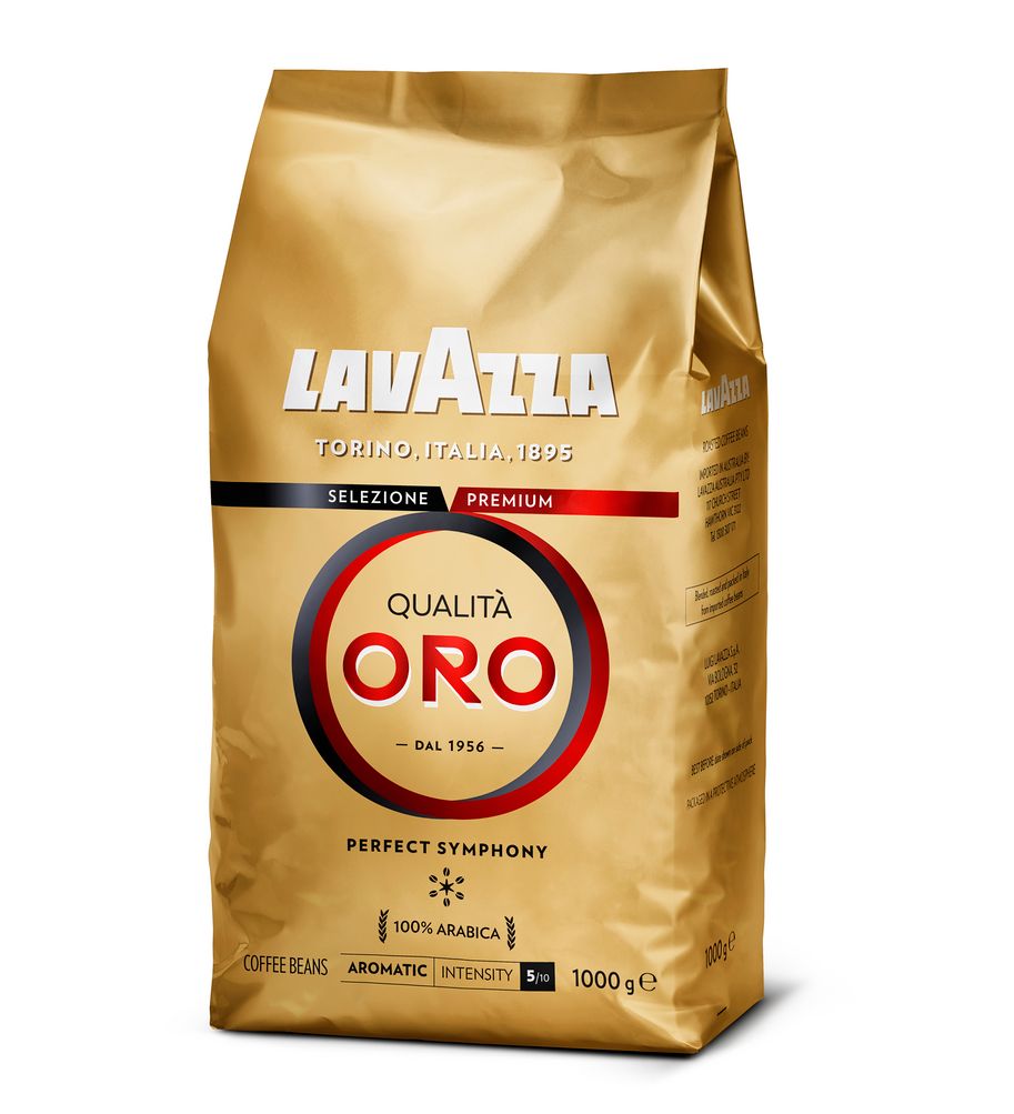 Lavazza Qualitá Oro 100% Arabica zrnková káva 1000 g Lavazza