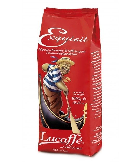 Lucaffé Exquisit 90% Arabica 10% Robusta zrnková káva 1000 g Lucaffé