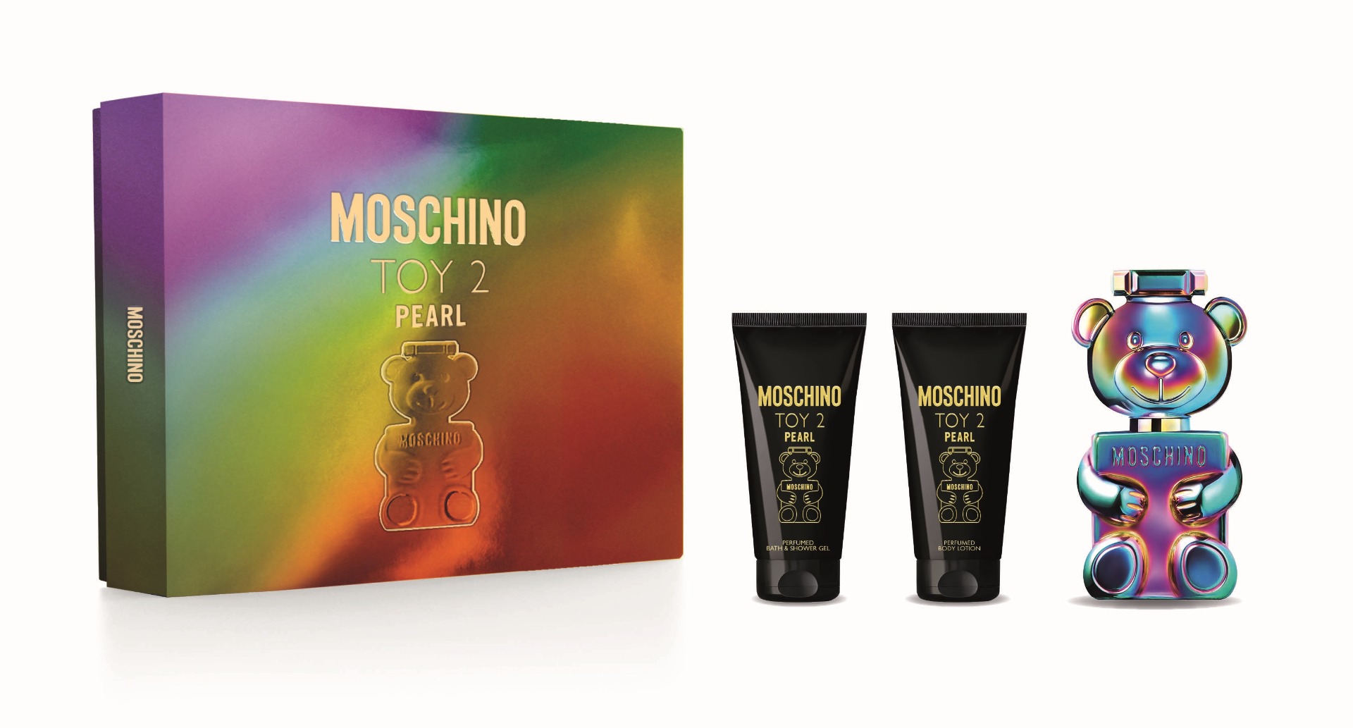 MOSCHINO Toy2 Pearl dárkový set 3 ks MOSCHINO