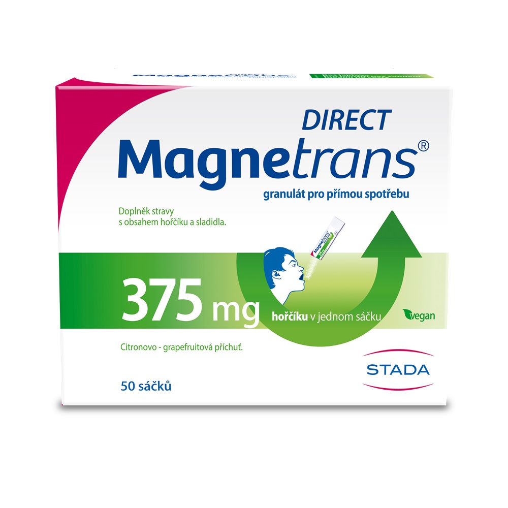 Magnetrans Direct 375 mg 50 sáčků Magnetrans