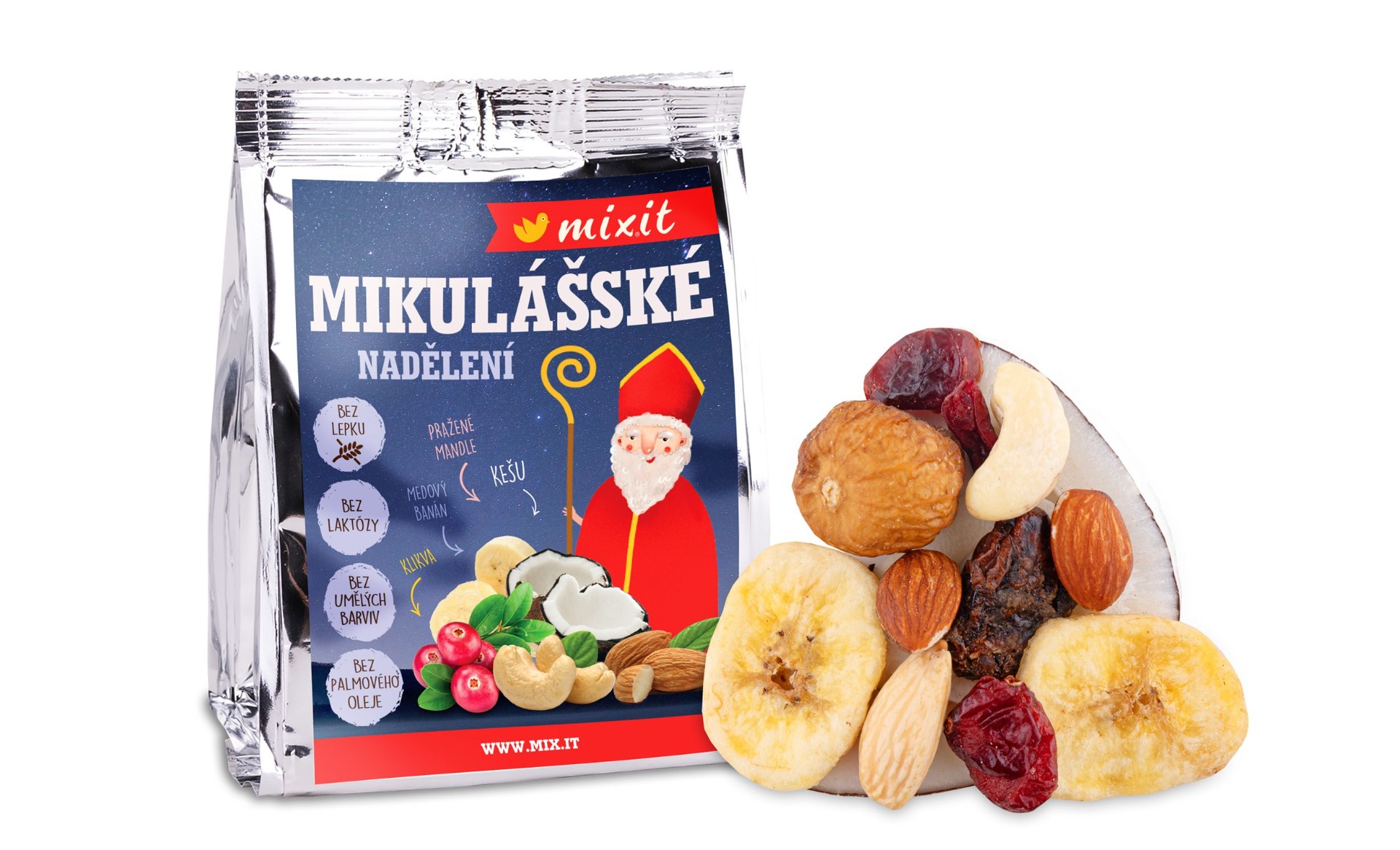 Mixit Mikulášské nadělení do kapsy 80 g Mixit