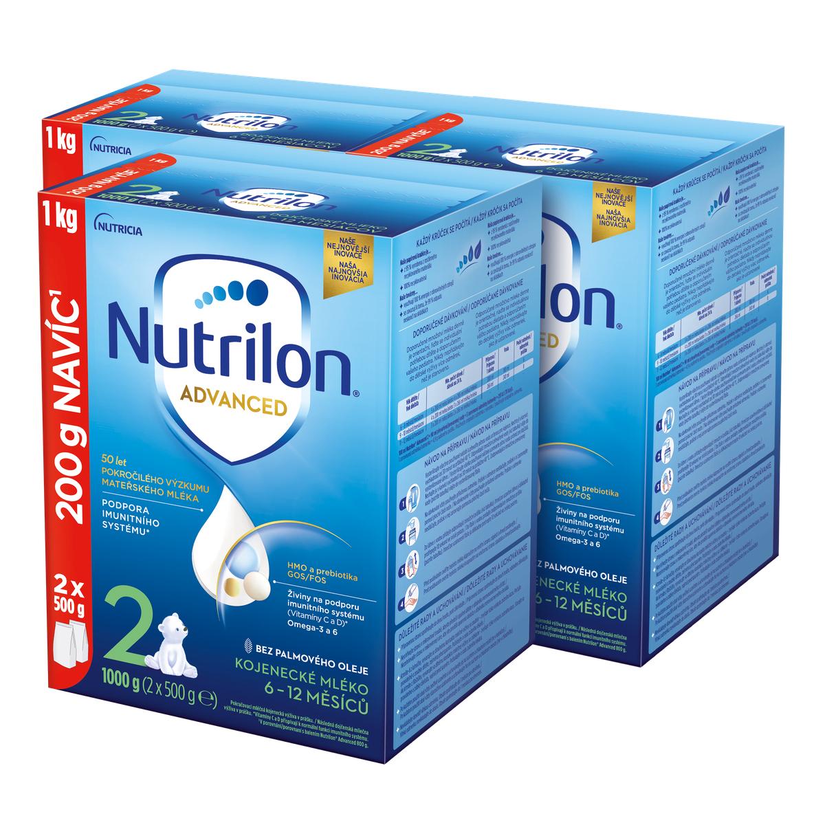 Nutrilon Advanced 2 3x1000 g Nutrilon