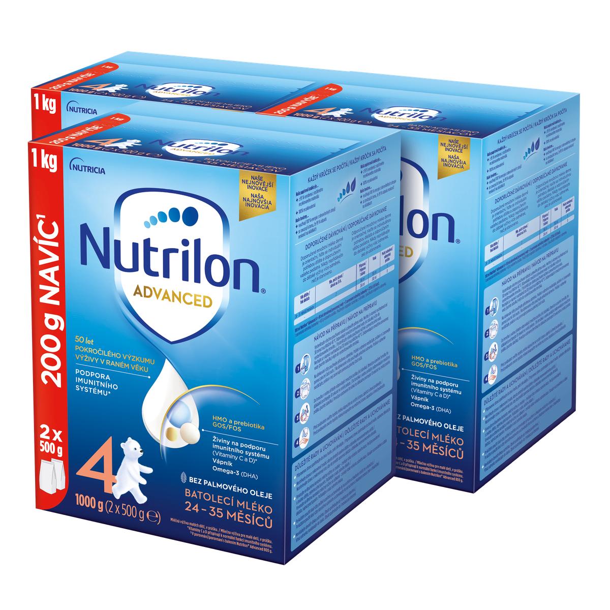 Nutrilon Advanced 4 3x1000 g Nutrilon