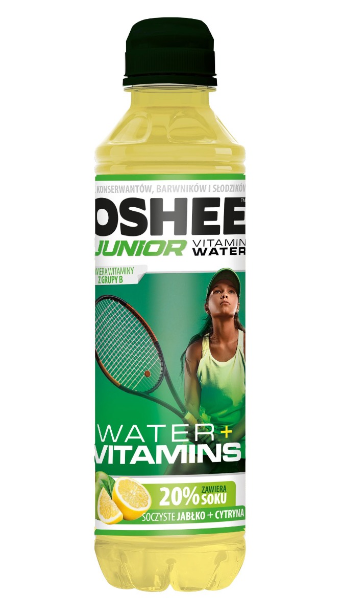 OSHEE Vitamínová voda Junior jablko-citron 555 ml OSHEE