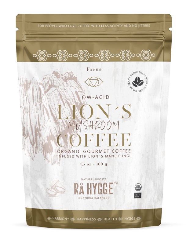 Ra Hygge BIO Honduras Arabica Lion’s Mane zrnková káva 100 g Ra Hygge