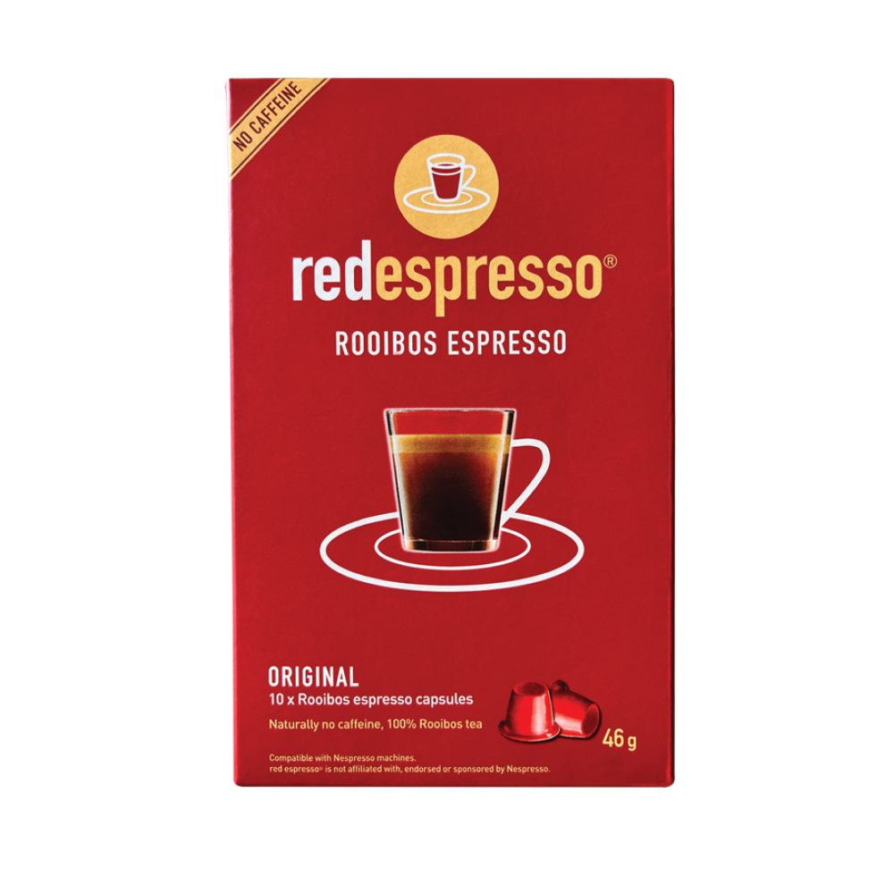 Red Espresso Rooibos Espresso čajové kapsle 10 ks Red Espresso