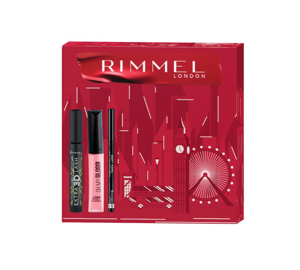 Rimmel Extra 3D Lash OMG Kohl vánoční kazeta 3 ks Rimmel