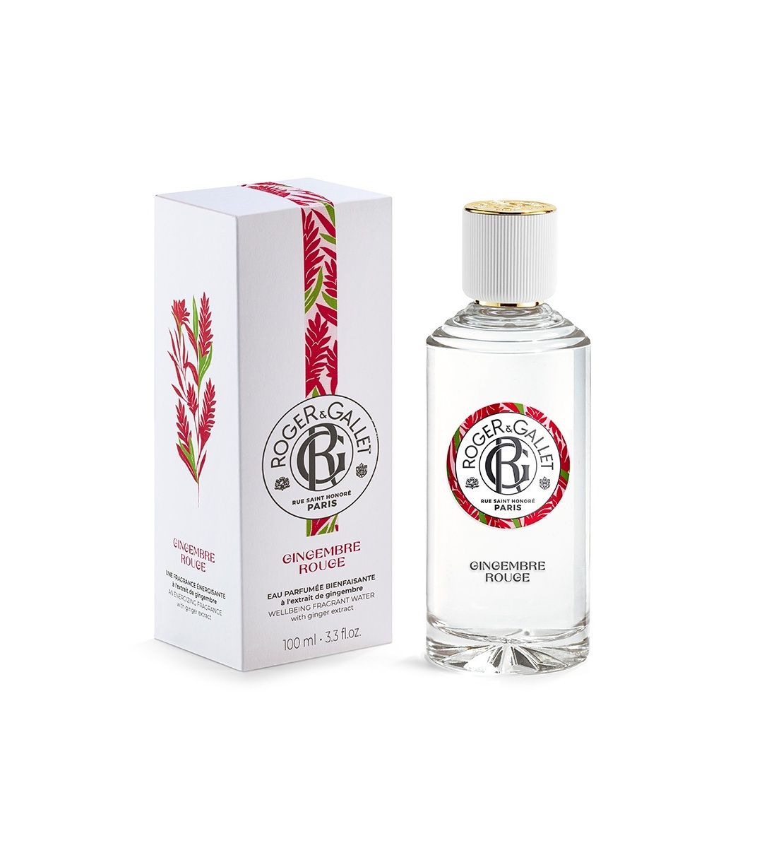 Roger & Gallet Gingembre Rouge toaletní voda 100 ml Roger & Gallet