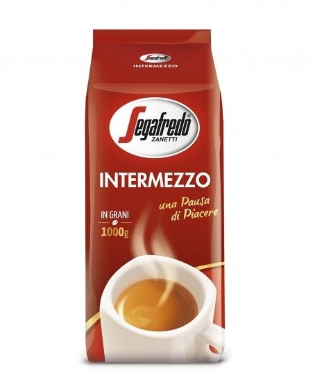 Segafredo Intermezzo 60% Arabica 40% Robusta zrnková káva 1000 g Segafredo