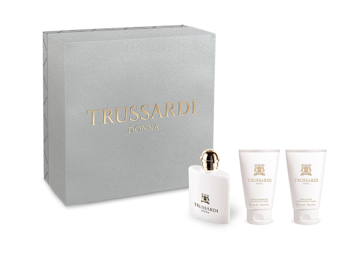 TRUSSARDI Donna dárková sada 3 ks TRUSSARDI