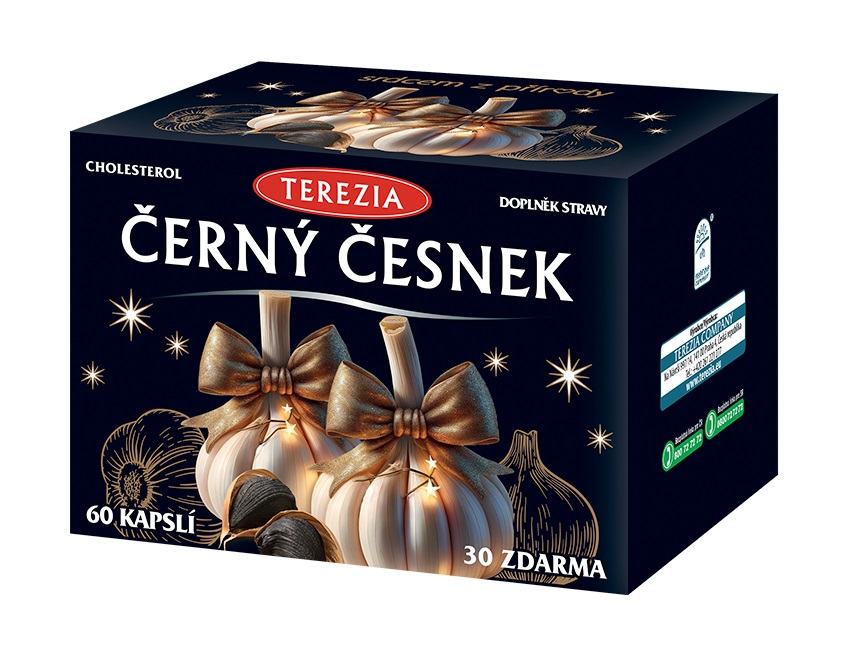 Terezia Černý česnek 60+30 kapslí Terezia