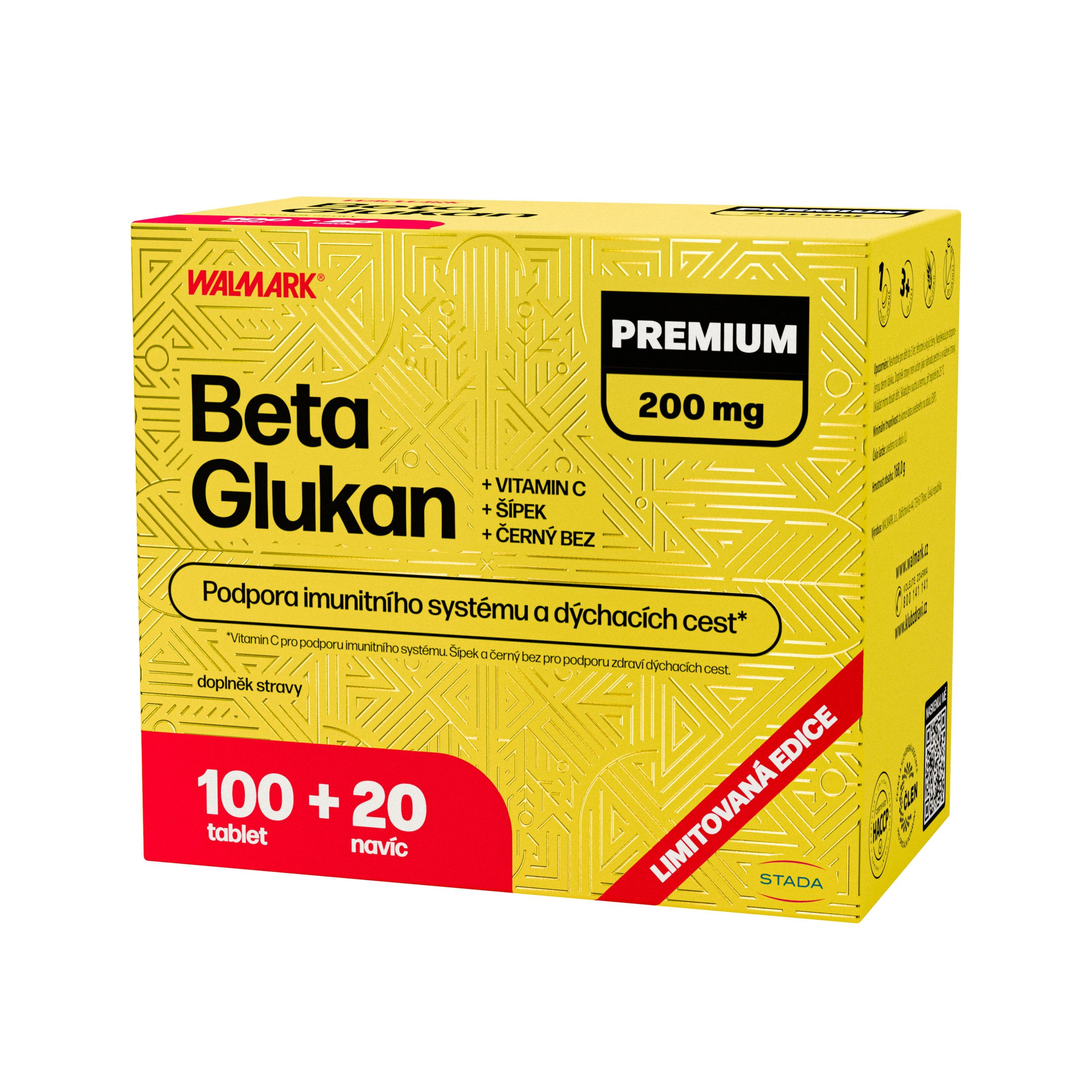 Walmark Beta Glukan 200 mg 100+20 tablet promo 2024 Walmark