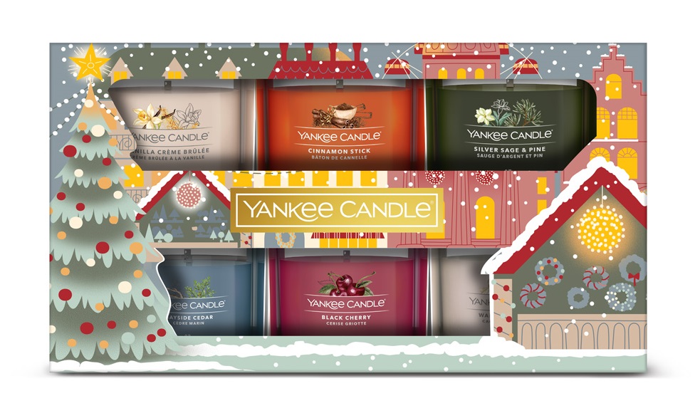 Yankee Candle Vonné votivní svíčky ve skle dárková sada 6 ks Yankee Candle