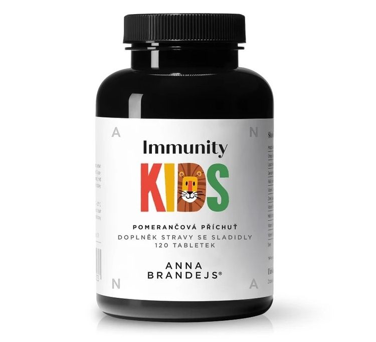 ANNA BRANDEJS Immunity Kids pomeranč 120 tobolek ANNA BRANDEJS