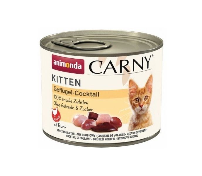 Animonda Carny kitten drůbeží koktejl 200 g Animonda