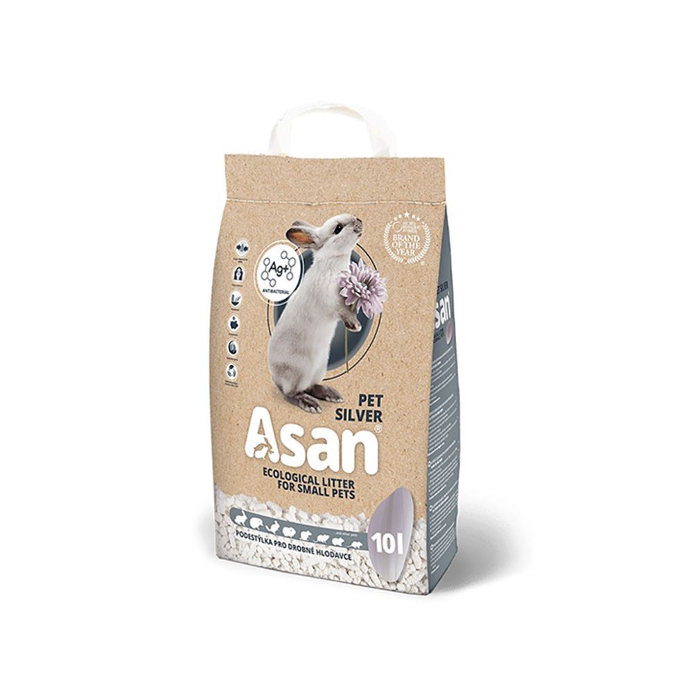 Asan Pet silver stelivo 10 l Asan