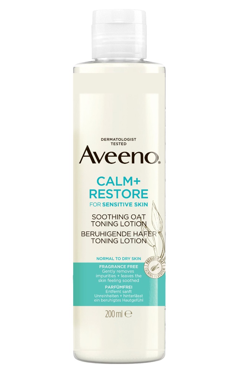 Aveeno Calm+Restore Čisticí pleťový gel s ovsem 200 ml Aveeno