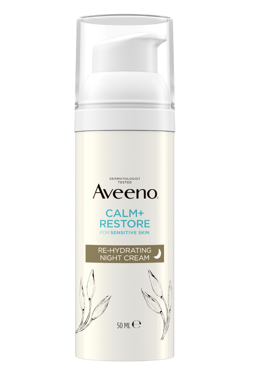 Aveeno Calm+Restore Rehydratační noční krém 50 ml Aveeno