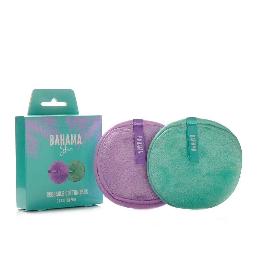 Bahama Skin Reusable Cotton Pads pratelné odličovací tamponky 2 ks Bahama