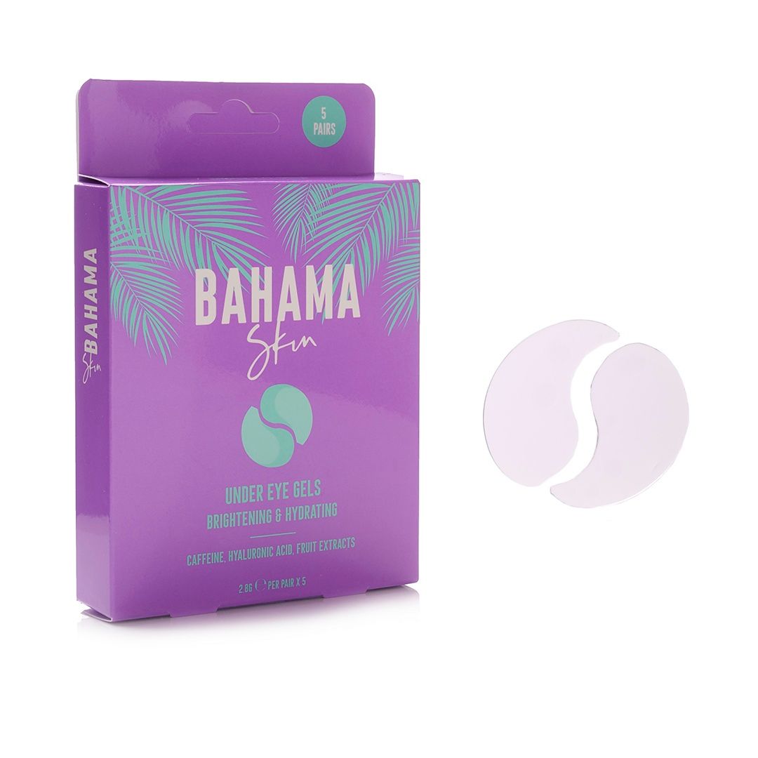 Bahama Skin Under Eye Gels rozjasňující polštářky pod oči 5x2 ks Bahama