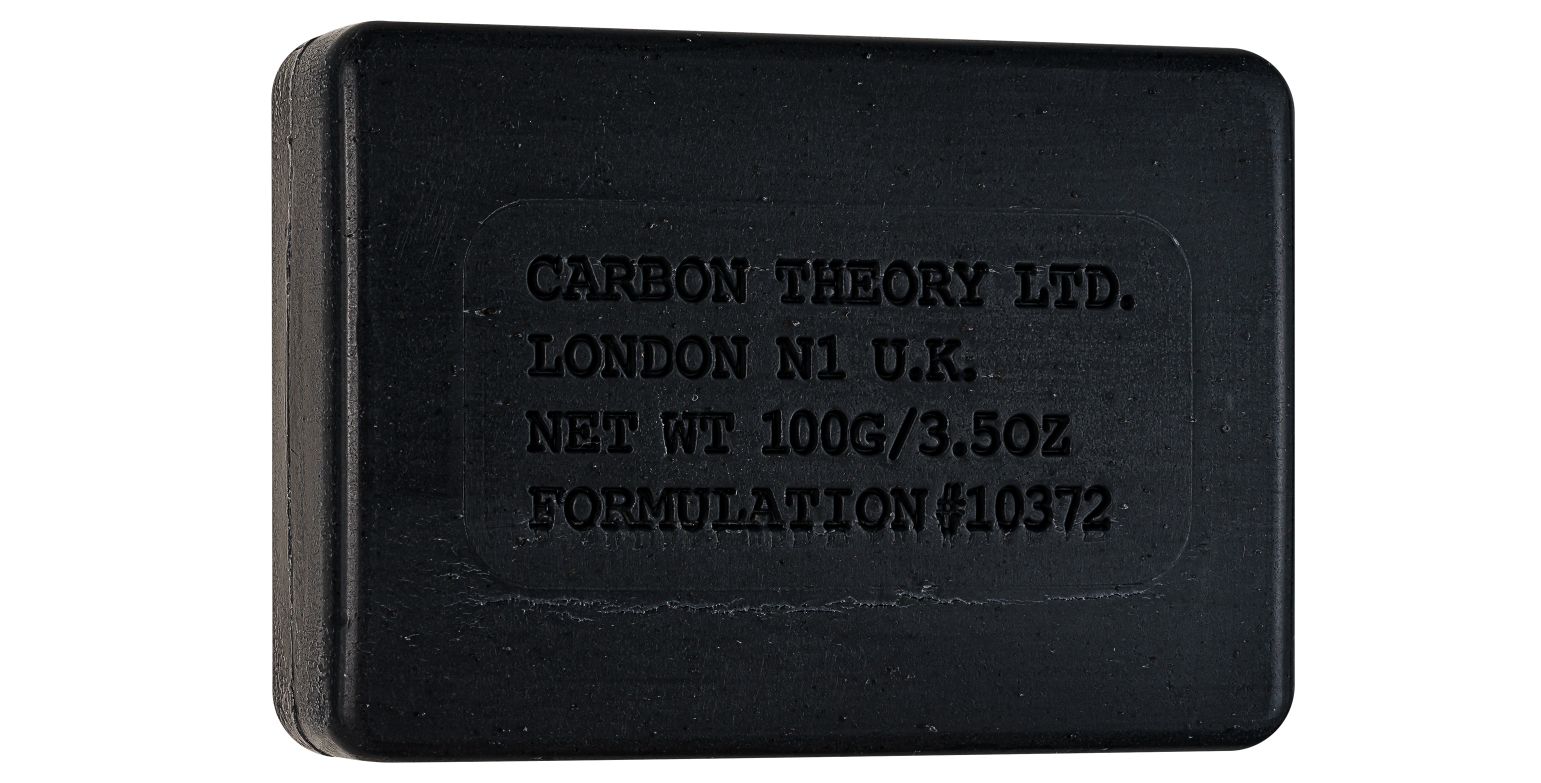 Carbon Theory Charcoal Facial Cleansing Bar čisticí mýdlo 100 g Carbon Theory