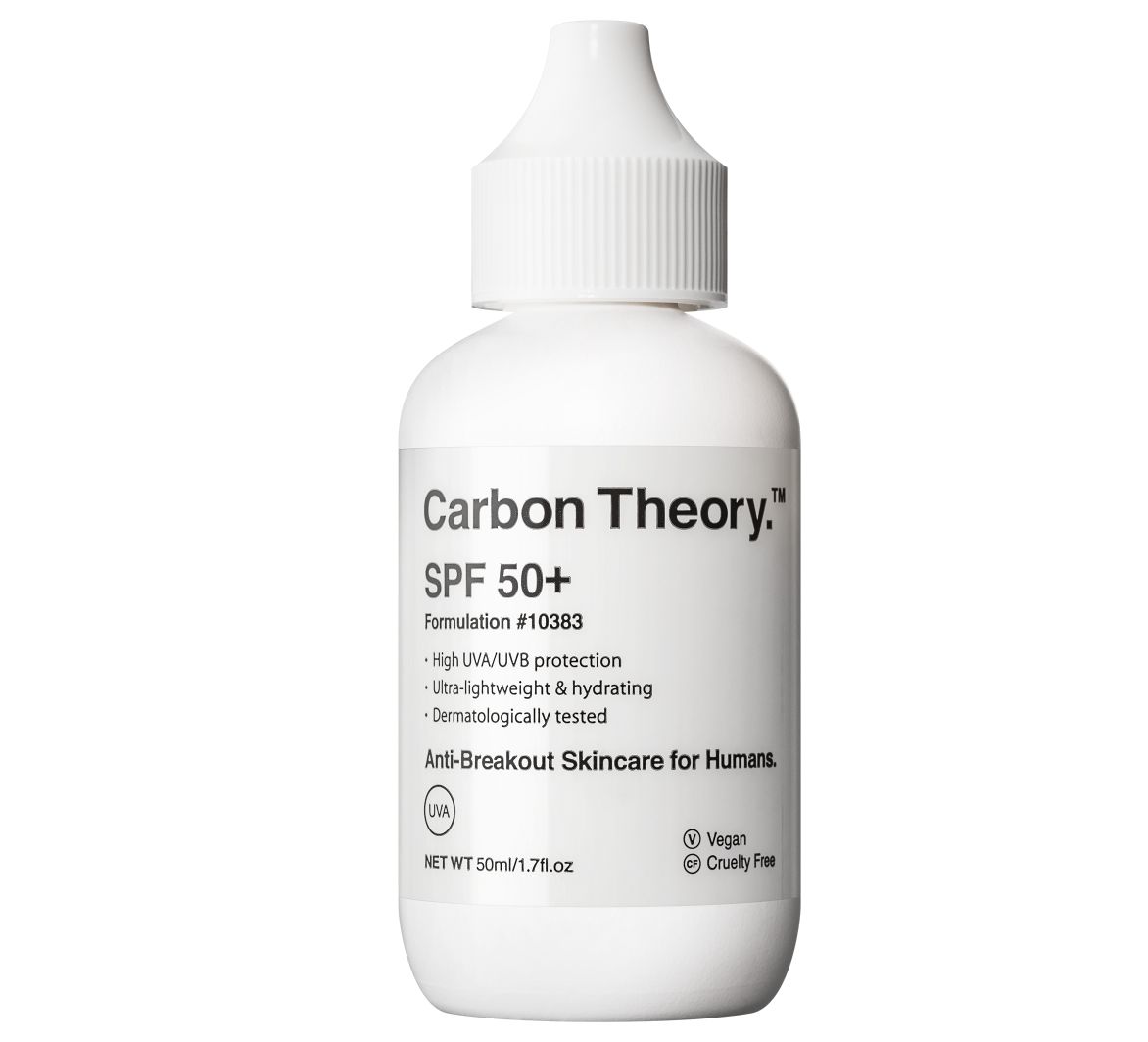 Carbon Theory Day-Lite SPF50+ opalovací krém na obličej 50 ml Carbon Theory