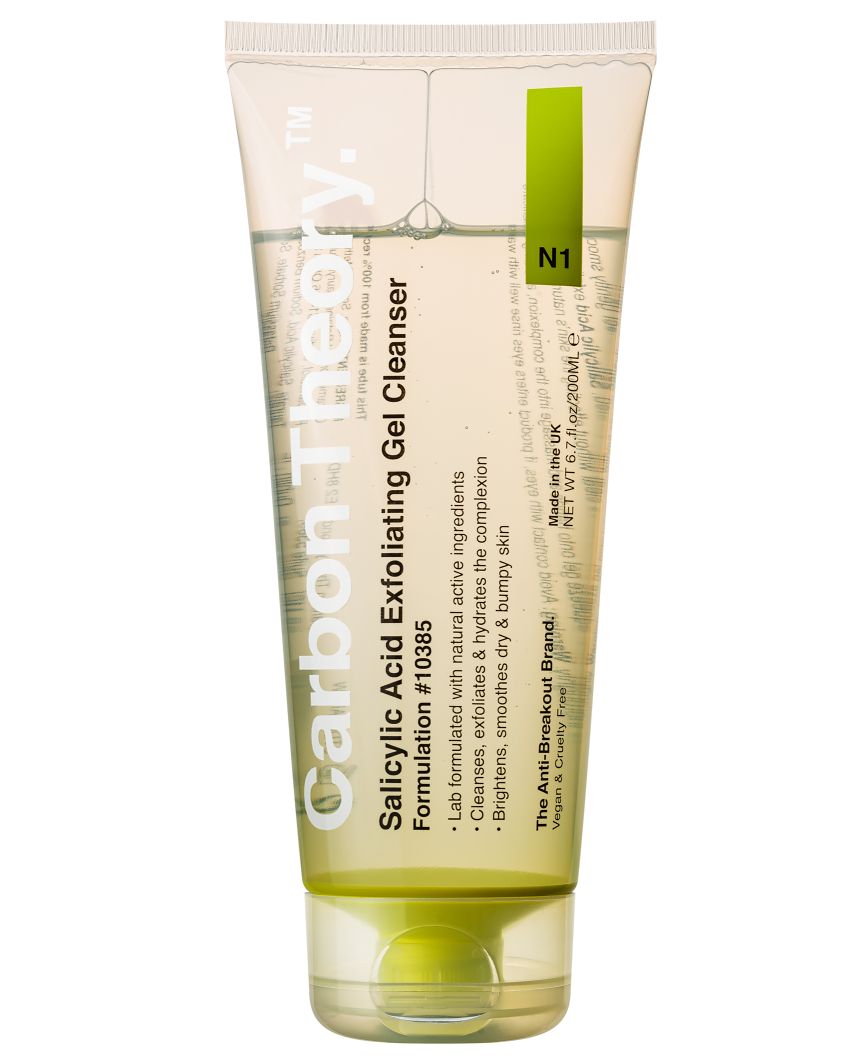 Carbon Theory Salicylic Acid Exfoliating Gel Cleanser čisticí gel 200 ml Carbon Theory