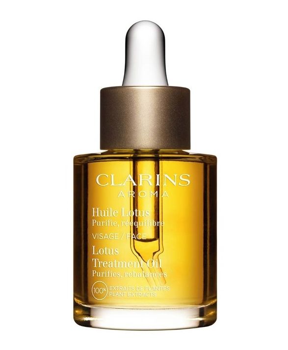 Clarins Lotus Treatment Oil regenerační olej s vyhlazujícím účinkem 30 ml Clarins