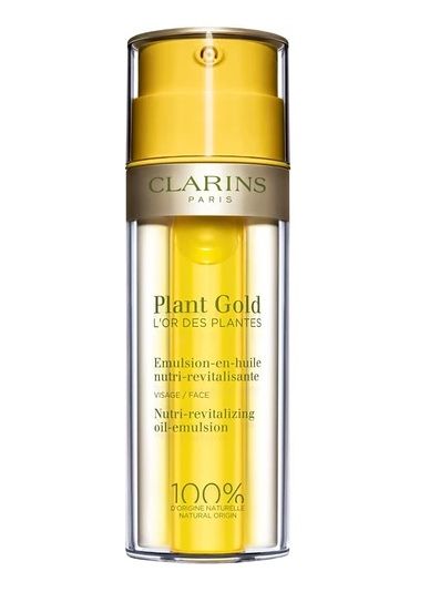 Clarins Plant Gold Nutri Revitalizing Oil Emulsion vyživující pleťový olej 2v1 35 ml Clarins